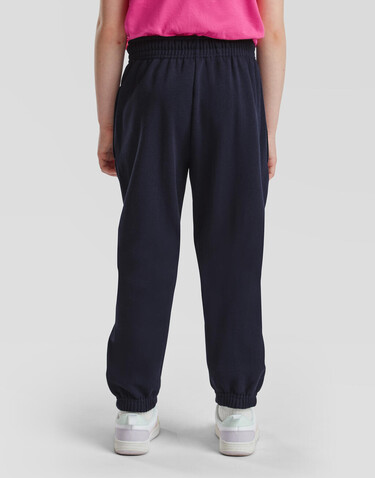 Fruit of the Loom Kids` Classic Elasticated Cuff Jog Pants, Navy, 116 (5-6) bedrucken, Art.-Nr. 248012004