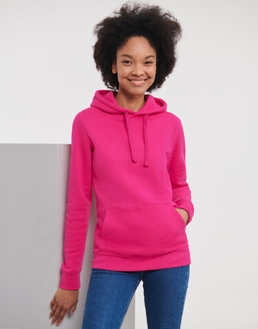 Russell Europe Ladies` Authentic Hooded Sweat, Bottle Green, XL bedrucken, Art.-Nr. 249005406