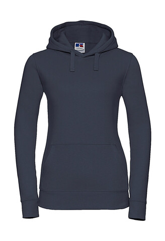 Russell Europe Ladies` Authentic Hooded Sweat, French Navy, L bedrucken, Art.-Nr. 249002015