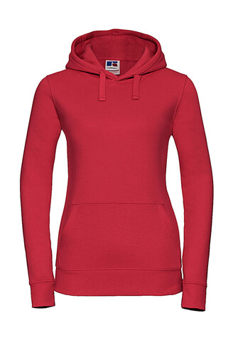 Russell Europe Ladies` Authentic Hooded Sweat, Classic Red, M bedrucken, Art.-Nr. 249004014
