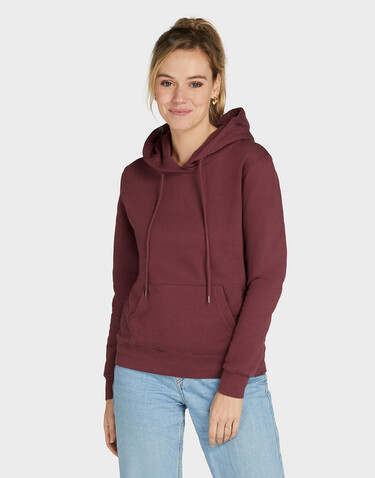 SG Hooded Sweatshirt Women, Burgundy, XS bedrucken, Art.-Nr. 249524482