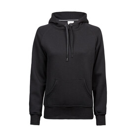 Tee Jays Ladies` Hooded Sweat, Black, S bedrucken, Art.-Nr. 249541013