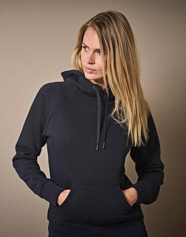 Tee Jays Ladies` Hooded Sweat, Navy, 2XL bedrucken, Art.-Nr. 249542007