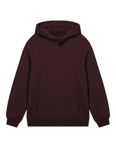 True Blanks Mens Regular Hoodie, Maroon, XL bedrucken, Art.-Nr. 250414456