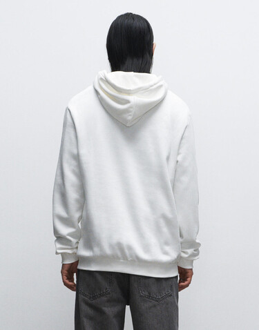 True Blanks Mens Regular Hoodie, Off White, S bedrucken, Art.-Nr. 250410013