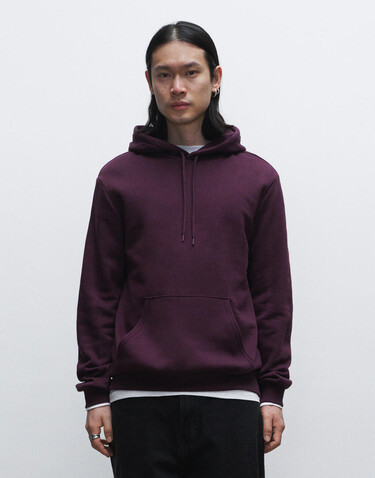 True Blanks Mens Regular Hoodie, Maroon, 2XL bedrucken, Art.-Nr. 250414457