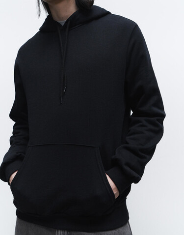 True Blanks Mens Regular Hoodie, Black, S bedrucken, Art.-Nr. 250411013 True Blanks Mens Regular Hoodie, Black, S bedrucken, Art.-Nr. 250411013