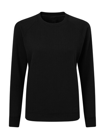 SG Raglan Sweatshirt Women, Black, L bedrucken, Art.-Nr. 250521015
