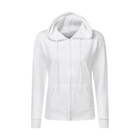 SG Hooded Full Zip Women, White, XS bedrucken, Art.-Nr. 251520002 SG Hooded Full Zip Women, White, XS bedrucken, Art.-Nr. 251520002