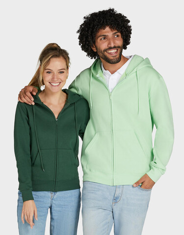 SG Hooded Full Zip Women, Bottle Green, XS bedrucken, Art.-Nr. 251525402