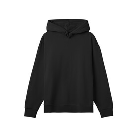 True Blanks Womens Oversized Hoodie, Off Black, XS bedrucken, Art.-Nr. 252411022