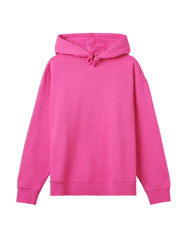 True Blanks Womens Oversized Hoodie, Hyper Pink, S bedrucken, Art.-Nr. 252414233