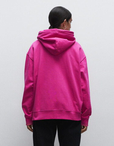 True Blanks Womens Oversized Hoodie, Hyper Pink, S bedrucken, Art.-Nr. 252414233