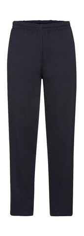 Fruit of the Loom Classic Open Hem Jog Pants, Deep Navy, M bedrucken, Art.-Nr. 253012024