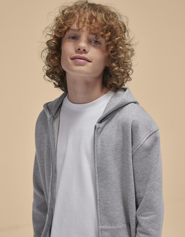 B & C ID.334 Zip Hood /kids, Navy, 9/11 (134/146) bedrucken, Art.-Nr. 253422006 B & C ID.334 Zip Hood /kids, Navy, 9/11 (134/146) bedrucken, Art.-Nr. 253422006