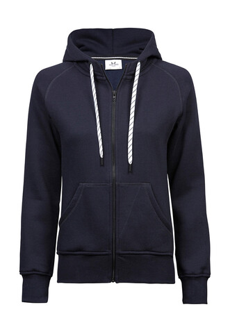 Tee Jays Ladies` Fashion Full Zip Hood, Navy, M bedrucken, Art.-Nr. 255542004 Tee Jays Ladies` Fashion Full Zip Hood, Navy, M bedrucken, Art.-Nr. 255542004