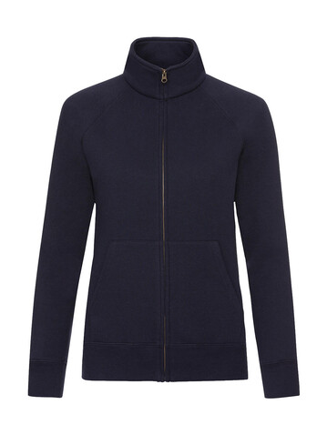 Fruit of the Loom Ladies` Premium Sweat Jacket, Deep Navy, 2XL bedrucken, Art.-Nr. 256012027 Fruit of the Loom Ladies` Premium Sweat Jacket, Deep Navy, 2XL bedrucken, Art.-Nr. 256012027