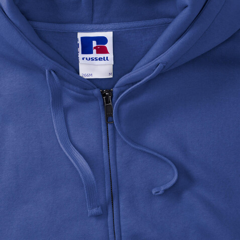 Russell Europe Men`s Authentic Zipped Hood, Bright Royal, 2XL bedrucken, Art.-Nr. 266003067