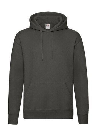 Fruit of the Loom Premium Hooded Sweat, Charcoal, 3XL bedrucken, Art.-Nr. 275011308