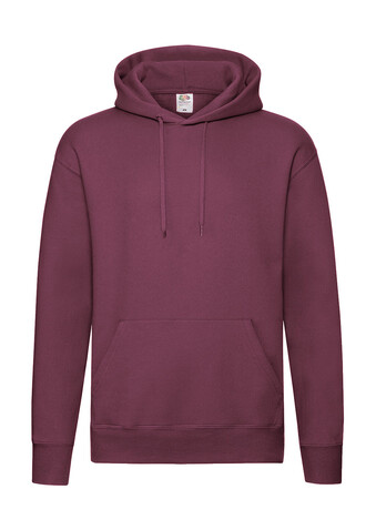 Fruit of the Loom Premium Hooded Sweat, Burgundy, 2XL bedrucken, Art.-Nr. 275014487