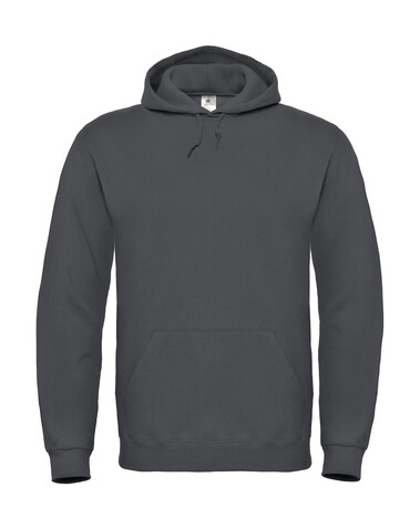 B & C ID.003 Cotton Rich Hooded Sweatshirt, Anthracite, 2XL bedrucken, Art.-Nr. 275421407 B & C ID.003 Cotton Rich Hooded Sweatshirt, Anthracite, 2XL bedrucken, Art.-Nr. 275421407