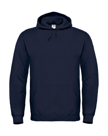 B &amp; C ID.003 Cotton Rich Hooded Sweatshirt, Navy, S bedrucken, Art.-Nr. 275422003