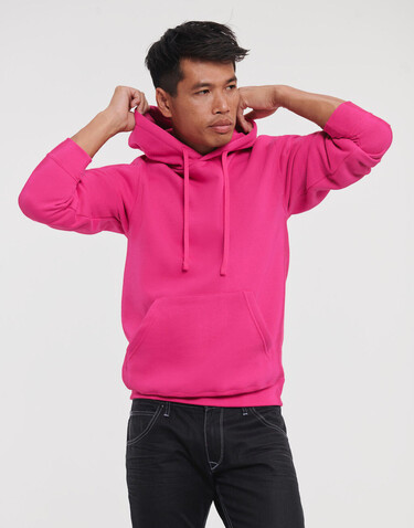 Russell Europe Hooded Sweatshirt, Light Oxford, L bedrucken, Art.-Nr. 276007195