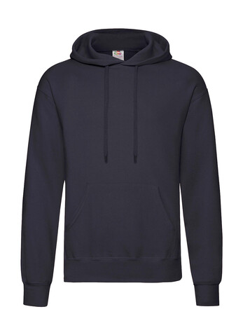 Fruit of the Loom Classic Hooded Sweat, Deep Navy, L bedrucken, Art.-Nr. 276012025