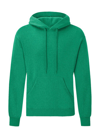 Fruit of the Loom Classic Hooded Sweat, Heather Green, XL bedrucken, Art.-Nr. 276015156