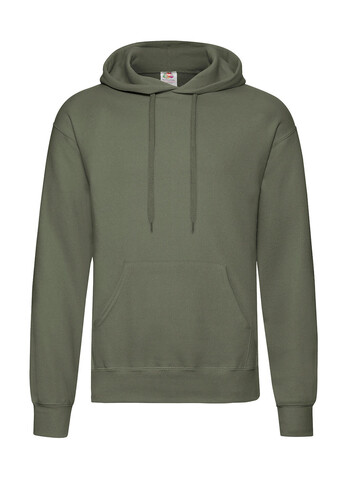 Fruit of the Loom Classic Hooded Sweat, Classic Olive, M bedrucken, Art.-Nr. 276015334