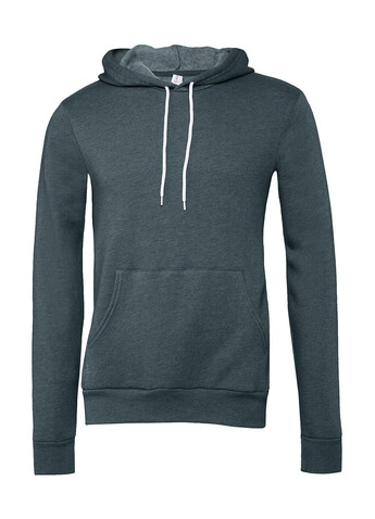 Bella Unisex Poly-Cotton Pullover Hoodie, Heather Slate, XL bedrucken, Art.-Nr. 276061356