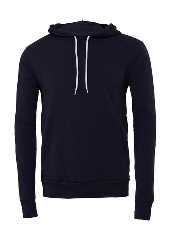 Bella Unisex Poly-Cotton Pullover Hoodie, Navy, XS bedrucken, Art.-Nr. 276062002