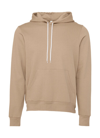 Bella Unisex Poly-Cotton Pullover Hoodie, Tan, M bedrucken, Art.-Nr. 276067174