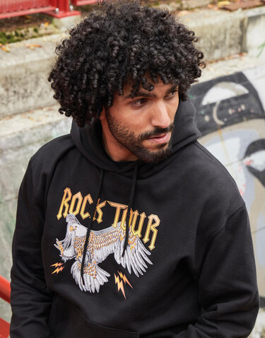 SG Hooded Sweatshirt Men, Mercury Grey, 2XL bedrucken, Art.-Nr. 276521187