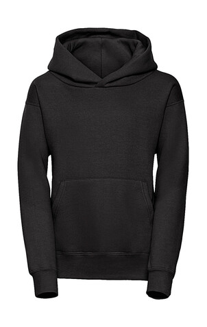 Russell Europe Kids` Hooded Sweat, Black, L (128/7-8) bedrucken, Art.-Nr. 278001015 Russell Europe Kids` Hooded Sweat, Black, L (128/7-8) bedrucken, Art.-Nr. 278001015