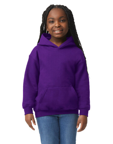 Gildan Heavy Blend Youth Hooded Sweat, Forest Green, XS (104/110) bedrucken, Art.-Nr. 278095412