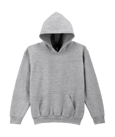 Gildan Heavy Blend Youth Hooded Sweat, Sport Grey, M (140/152) bedrucken, Art.-Nr. 278091254 Gildan Heavy Blend Youth Hooded Sweat, Sport Grey, M (140/152) bedrucken, Art.-Nr. 278091254