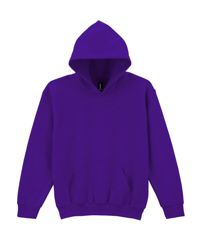Gildan Heavy Blend Youth Hooded Sweat, Purple, M (140/152) bedrucken, Art.-Nr. 278093494
