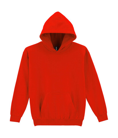 Gildan Heavy Blend Youth Hooded Sweat, Red, M (140/152) bedrucken, Art.-Nr. 278094004