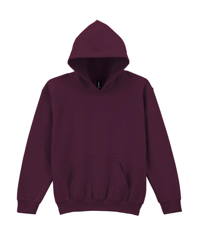 Gildan Heavy Blend Youth Hooded Sweat, Maroon, S (116/128) bedrucken, Art.-Nr. 278094453 Gildan Heavy Blend Youth Hooded Sweat, Maroon, S (116/128) bedrucken, Art.-Nr. 278094453