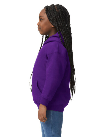 Gildan Heavy Blend Youth Hooded Sweat, White, L (164) bedrucken, Art.-Nr. 278090005