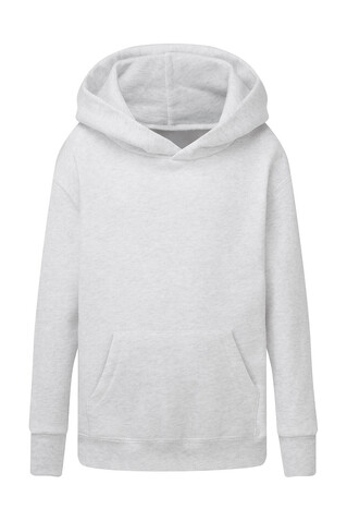 SG Hooded Sweatshirt Kids, Ash Grey, 152 (11-12/2XL) bedrucken, Art.-Nr. 278527047