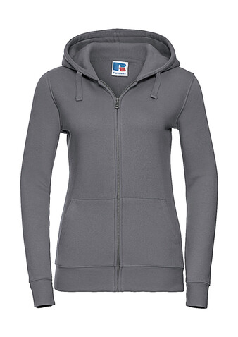 Russell Europe Ladies` Authentic Zipped Hood, Convoy Grey, L bedrucken, Art.-Nr. 283001275 Russell Europe Ladies` Authentic Zipped Hood, Convoy Grey, L bedrucken, Art.-Nr. 283001275
