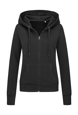 Stedman Sweat Jacket Select Women, Black Opal, XL bedrucken, Art.-Nr. 283051026