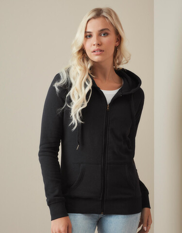 Stedman Sweat Jacket Select Women, Black Opal, S bedrucken, Art.-Nr. 283051023