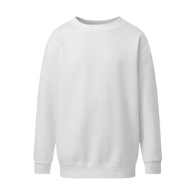 SG Crew Neck Sweatshirt Kids, White, 104 (3-4/S) bedrucken, Art.-Nr. 286520003