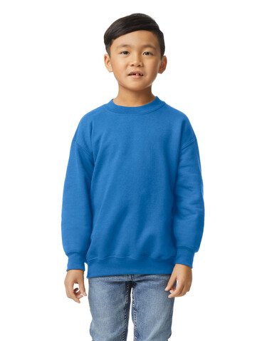 Gildan Heavy Blend Youth Crewneck Sweat, White, L (164) bedrucken, Art.-Nr. 288090005