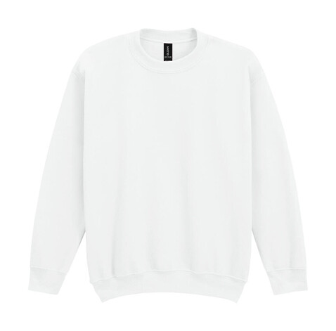Gildan Heavy Blend Youth Crewneck Sweat, White, XS (104/110) bedrucken, Art.-Nr. 288090002