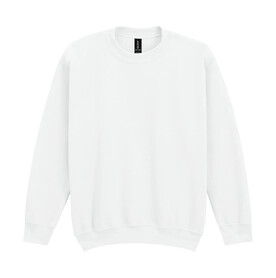Gildan Heavy Blend Youth Crewneck Sweat, White, XS (104/110) bedrucken, Art.-Nr. 288090002