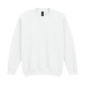 Gildan Heavy Blend Youth Crewneck Sweat, White, XS (104/110) bedrucken, Art.-Nr. 288090002 Gildan Heavy Blend Youth Crewneck Sweat, White, XS (104/110) bedrucken, Art.-Nr. 288090002